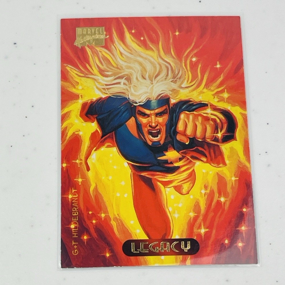1994 Fleer Marvel Masterpieces Hildebrandt Brothers 66 Legacy Trading Card